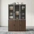 Three-Door Office Storage Cabinet - 1