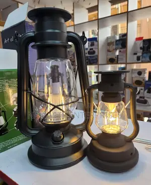 Vintage Solar Rechargeable LED Lantern