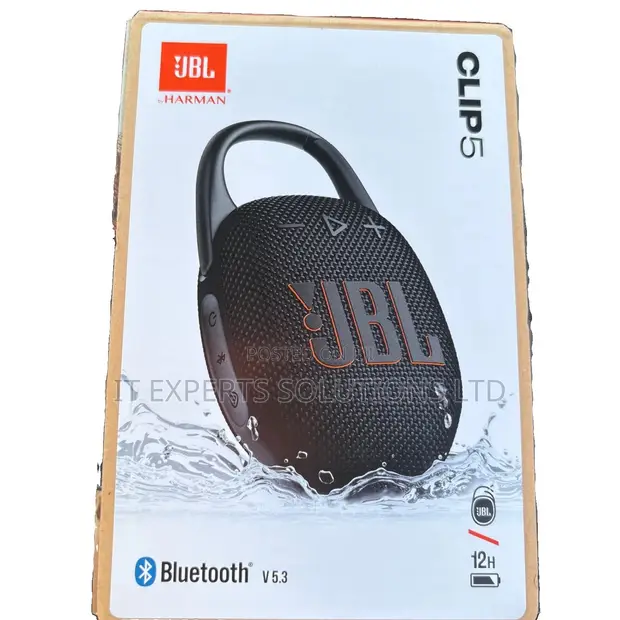 JBL Clip 5 Portable Bluetooth Speaker - 1