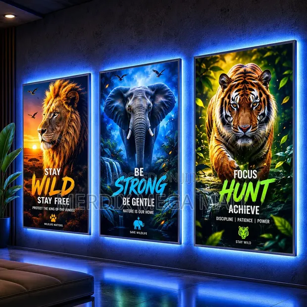 LED Light Frames (50cm x 70cm) - 1
