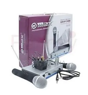 Max Dual Channel UHF Wireless Microphone System - DH-744