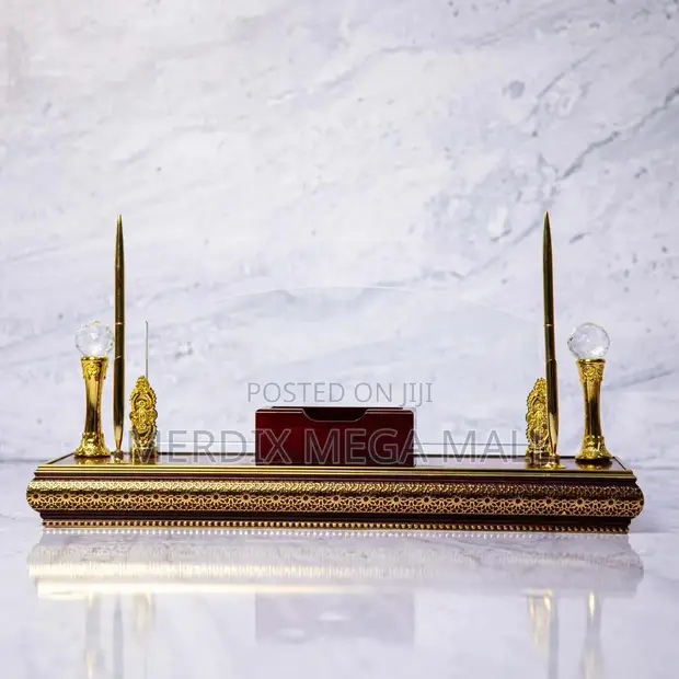 Elegant Executive Desk Set - Brand New - 1