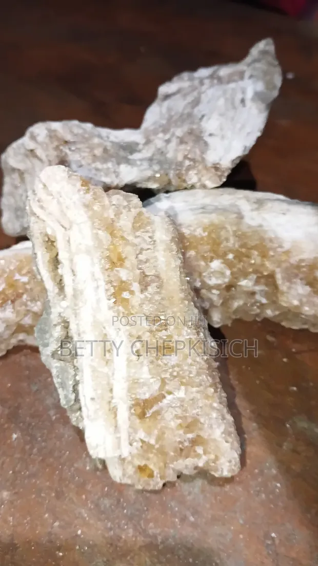 Honey Banded Calcite Crystal - 1