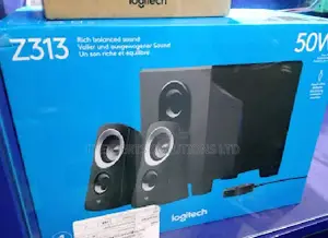 Logitech Z333 80W Speaker System - Black