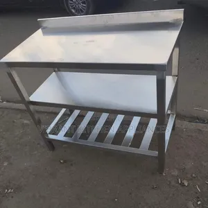Stainless Steel Three-Tier Table Top - Food Grade
