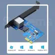 UGREEN US230 PCI-E 4-Port USB 3.0 & Gigabit Ethernet - 2