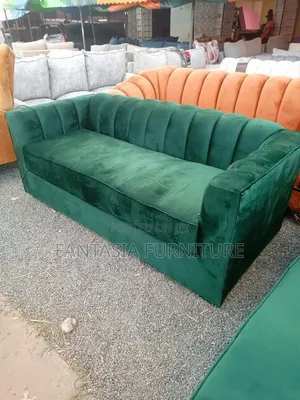 Kiti cha Sofa cha Seater 3+2 Kijani (Low Back)