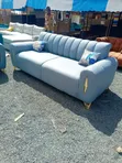 Seti ya Sofa ya Vitambaa Lainishi ya Viti 3 + Viti 2 - 1
