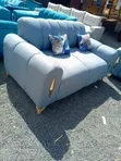 Seti ya Sofa ya Vitambaa Lainishi ya Viti 3 + Viti 2 - 3