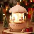 Bunny Carousel Night Light Projector - Star Projector ya LED kwa Watoto - 1