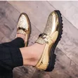 Viatu vya Kiume vya Glitter vya Kasual - 3
