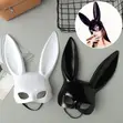 Maski ya Sungura - Masquerade ya Halloween yenye Masikio Marefu - 3