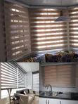 Zebra Roller Blinds za Usawa kwa Nyumba na Ofisi - 1