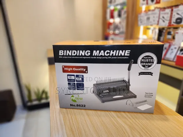 Brand New Comb Binding Machine - 1