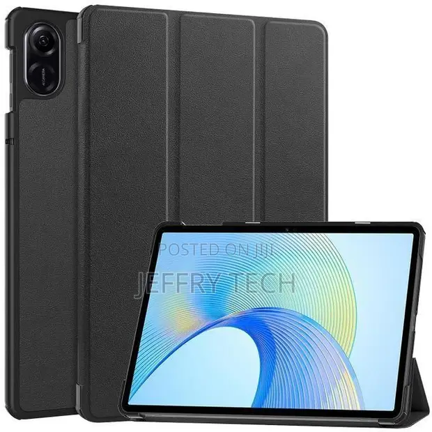 Kifuniko cha Honor X8a Tab Folio - Smart Flip Cover, Nyeusi - 1