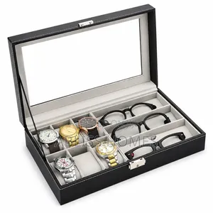 Portable Watch & Glasses Organizer