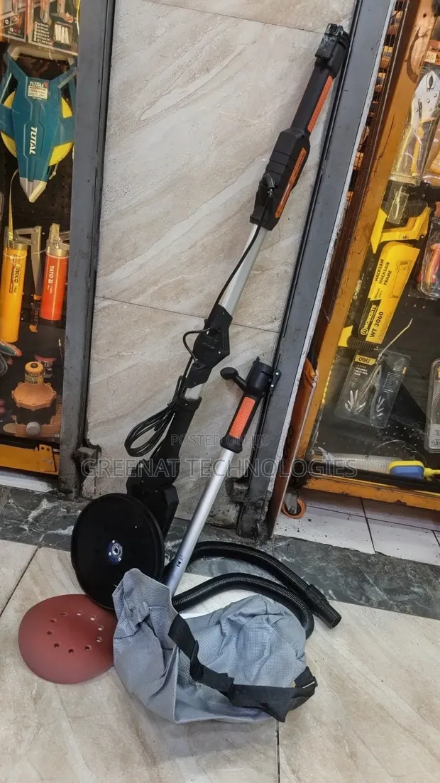 PineYoung 900W Drywall Sander with Vacuum Bag (225mm) - 1