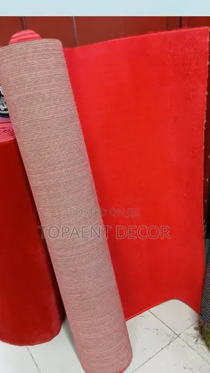 Red Walkway/Aisle Runner Carpet for Events