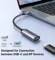 UGREEN CM654 USB-C hadi DisplayPort 1.4 8K Cable Adapter (10cm) - 2