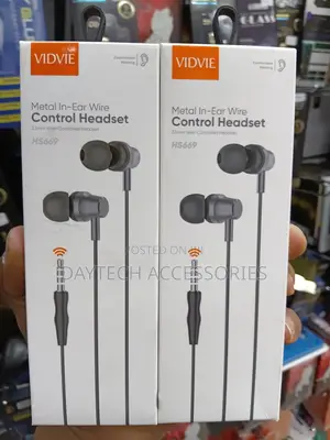VIDVIE HS669 In-Ear Wired Earphones with 3.5mm Jack