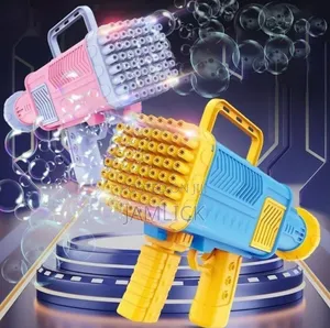 Rechargeable Bubble Gun - 60 Holes na Taa