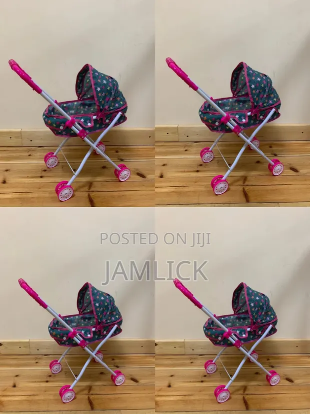 Folding Baby Doll Stroller - 1