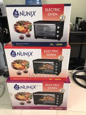 Nunix Electric Rotisserie Ovens - 20L, 40L, 60L
