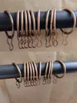 Metallic Circle Curtain Rings - 1