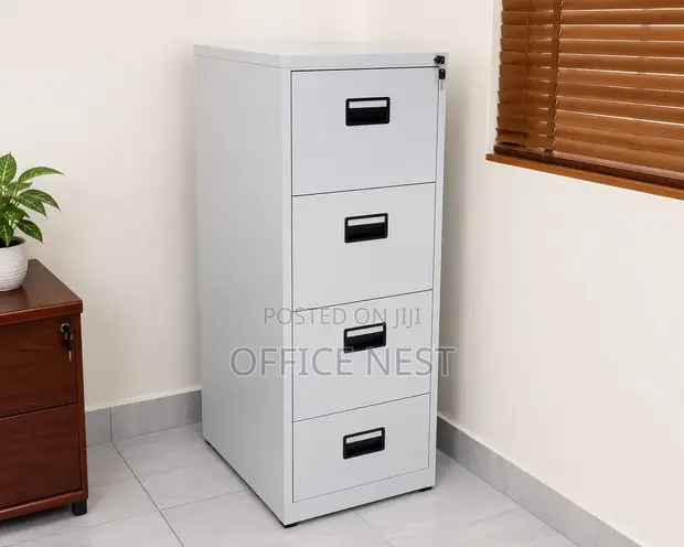 Boss Office Products 4-Drawer Filing Cabinet - 1