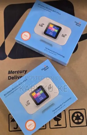150Mbps 4G/5G LTE WiFi MiFi Portable with Color Display