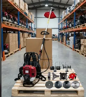 Dodge USA 4-Stroke Brush Cutter ya Mgongoni na Tiller & Weeder (8pcs)