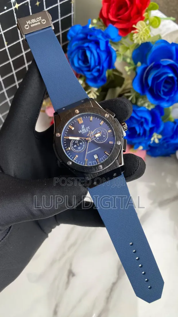 Hublot Chronograph Watch ya Wanaume - 1