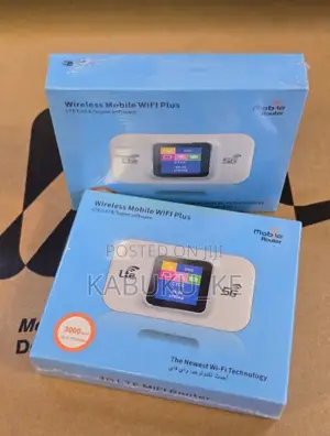 5G LTE Mifi Portable WiFi 300Mbps Betri 3000mAh