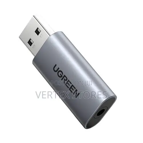 UGREEN CM383 USB-A kwa 3.5mm Audio Adapter - 1