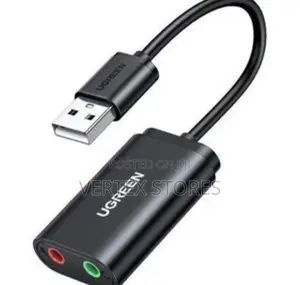 UGREEN US205 USB 2.0 kwa Adapta ya Sauti ya 3.5mm