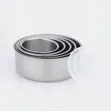 Set ya Vipande 5 vya Sanduku za Kuhifadhi Chakula za Stainless Steel - 2