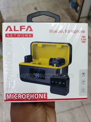 Alfa 2.4GHz Wireless Lavalier Microphone Set