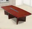 Mahogany Boardroom Table - 2400mm Conference Table - 1