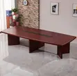 Mahogany Boardroom Table - 2400mm Conference Table - 4