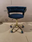 Quality White Gold Bar Stool - 2
