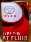 Toyota T-IV Automatic Transmission Fluid - 1