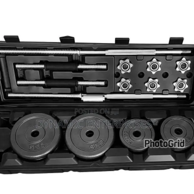 Euromax York 50kg Dumbbell Set - 1