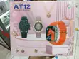 AT12 Smartwatch ya Fashion na Vifaa vya Mapambo kwa Wanawake - 1
