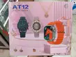 AT12 Smartwatch ya Fashion na Vifaa vya Mapambo kwa Wanawake - 3