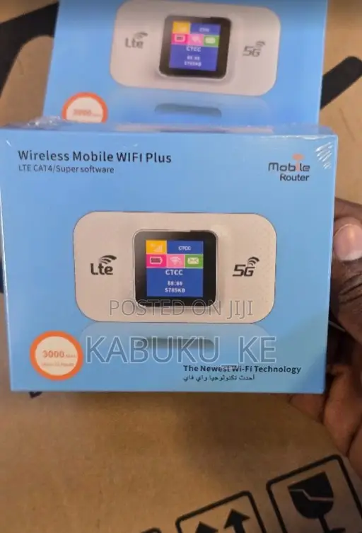 Portable 5G/4G Mifi Modem with SIM Slot - 1