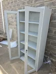 2-Door Glass Fronted File Cabinet - 2