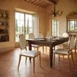 Golden Leather Dining Chairs (Brand New) - 1