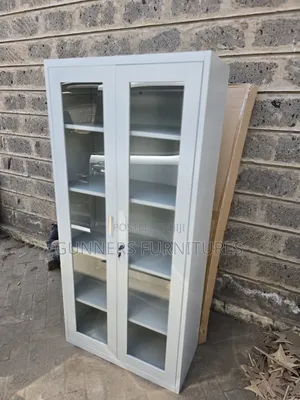 Imported Glass Doors Filing Cabinet