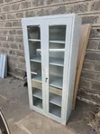 Imported Glass Doors Filing Cabinet - 2