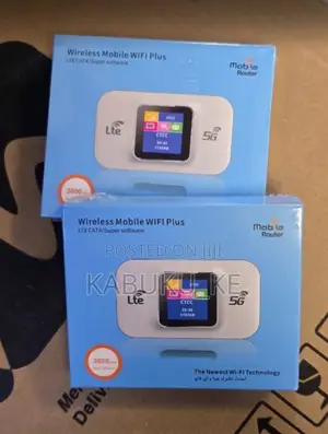Mifi Portable 5G/4G Router 3000mAh, Mitandao Yote